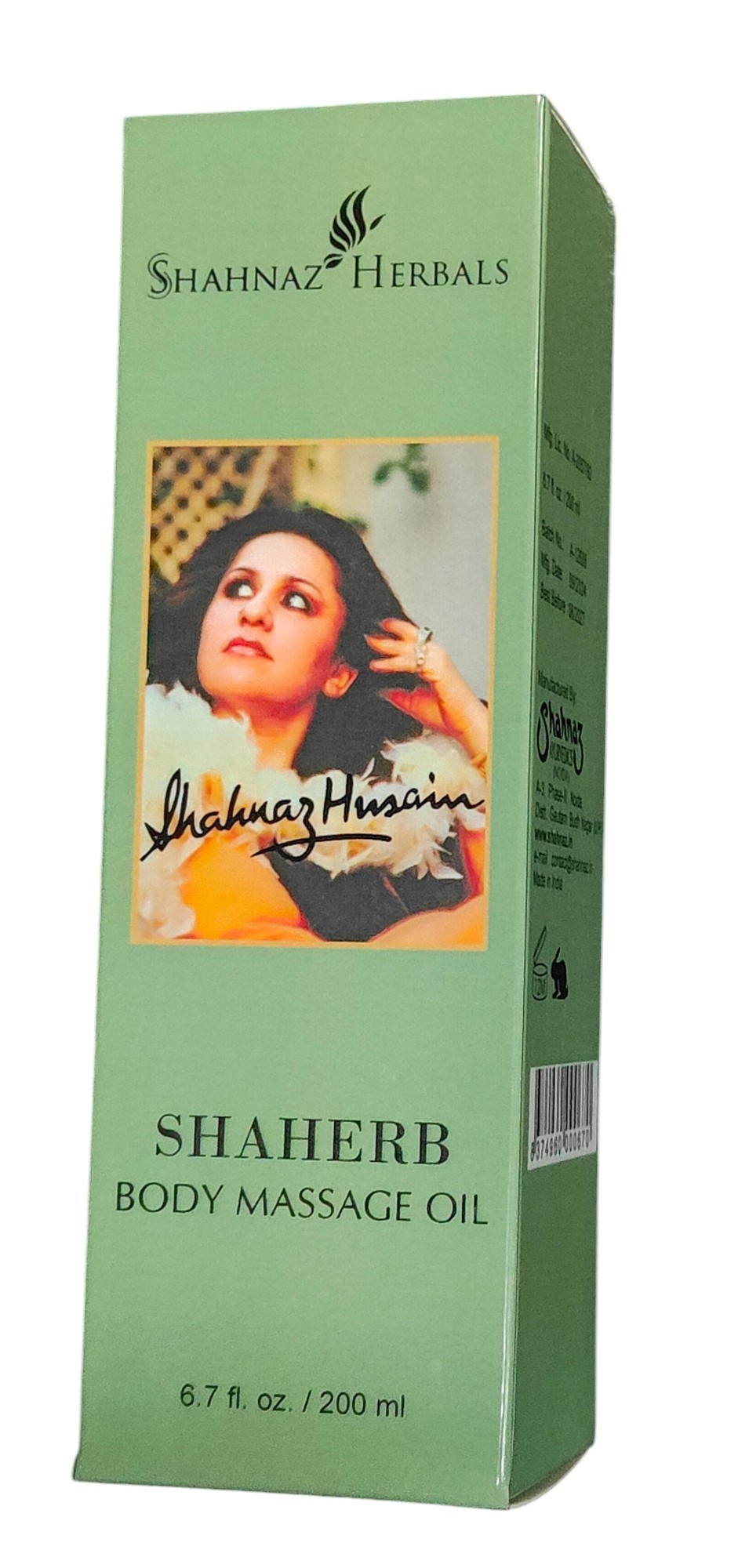 Shahnaz Husain Shaherb Body Massage Oil 200ml
